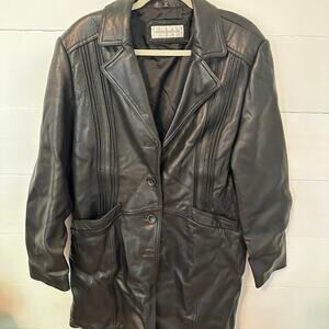 Jones New York leather jacket